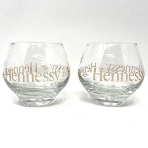 Hennessy Glasses Gold Logo Cognac/Brandy Snifter
